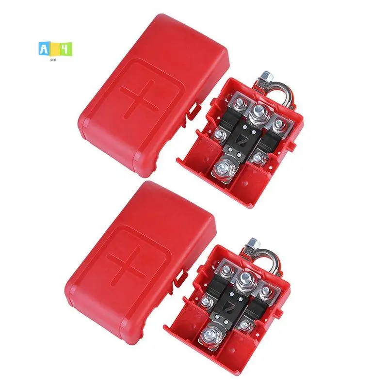 A04E-2X 32V 400A Car Battery Distribution Terminal Quick Release Pile Head Connector Auto Accessories