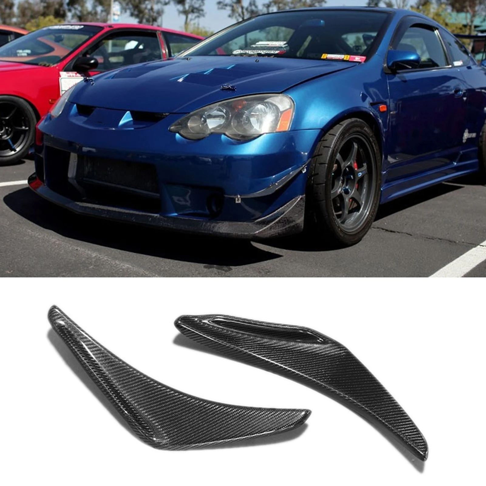 For Honda Integra DC5 Type-R 2003-2005 Car Accessories Real Carbon