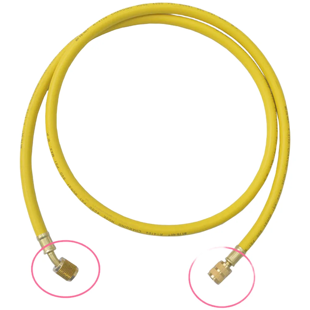 For Air Conditioning Hose 14 Meter Long High Pressure 800 PSI Rated Brass Tube with Both Metric and Inch Fitting Options
