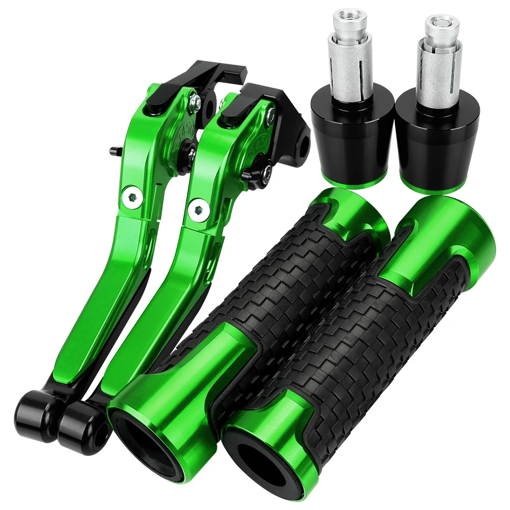 

For Kawasaki ZX1400 ZX14R ZZR1400 2006 2009 2010-2017 Motorcycle Accessories Brake Clutch Levers Handlebar Handle Grips Ends