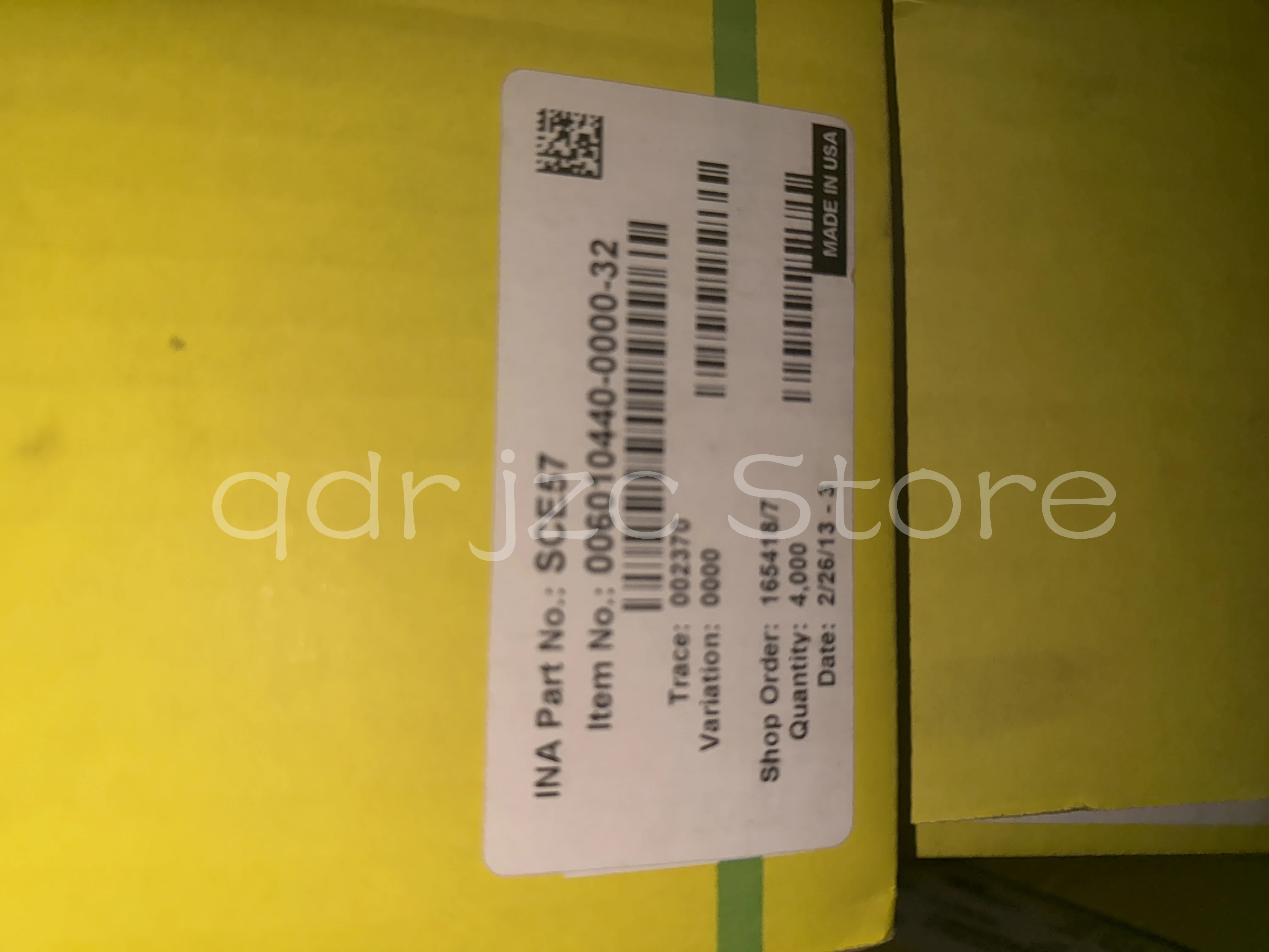 

The imperial needle roller bearing SCE57 = J-57 BA57ZOH BA57Z 7.938X12.7X11.112 mm