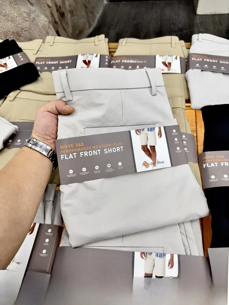 

North America Golf Series Lightweight Breathable High Elastic Moisture ng Summer Outdoor orts Straight Leg High Waist