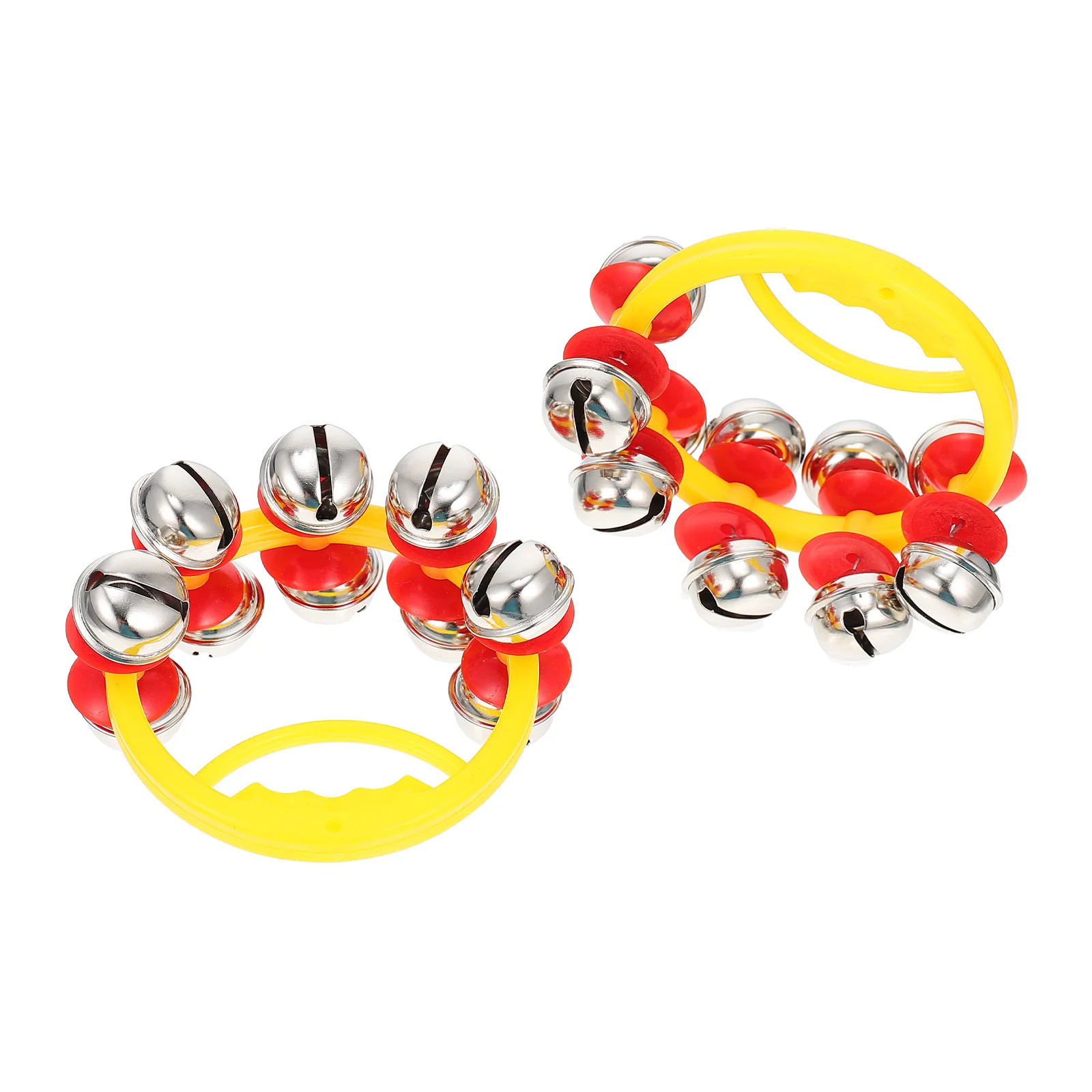 2 pièces cloche Bracelets enfants poignet hochet bracelet cloches danse lumineuse poignet ornement enfant Performance hochets en plastique