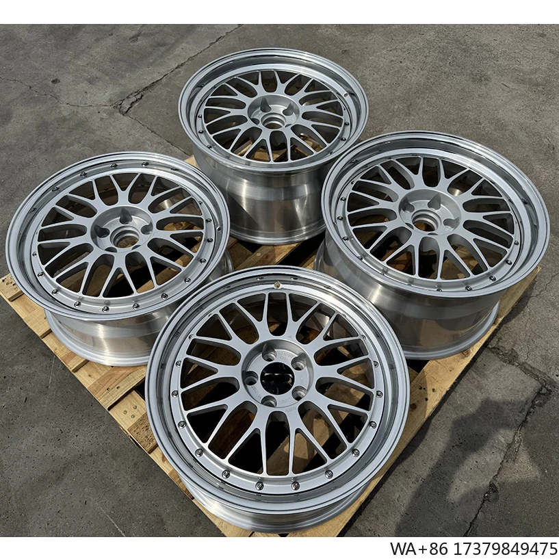 

Изготовленные на заказ 17 18 19 20 дюймов 5x100 5x112 5x114.3 5x120 2-компонентные кованые колеса для продажи автомобильных дисков, сделано в Китае для bmw benz porsche