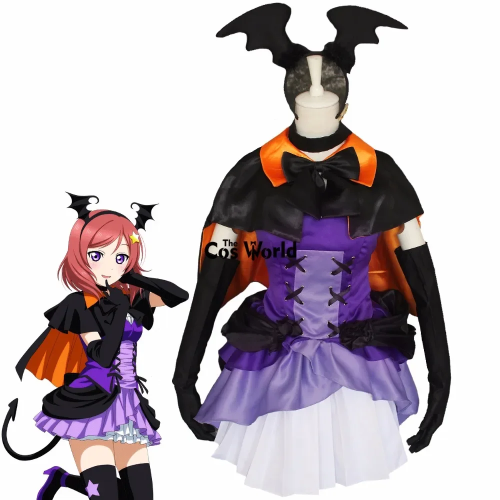 

2025 NEW Love Live Dancing stars on me Maki Nishikino Halloween Uniform Outfits Customize Anime Cosplay Costumes