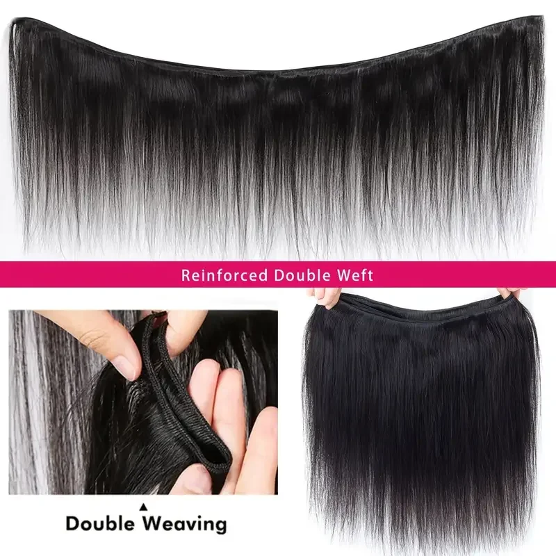 12A Originele Menselijk Haar Bundels Braziliaanse Remy Haar Weave Bone Straight Menselijk Haar Bundels 30 Inch Bundels Hair Extensions