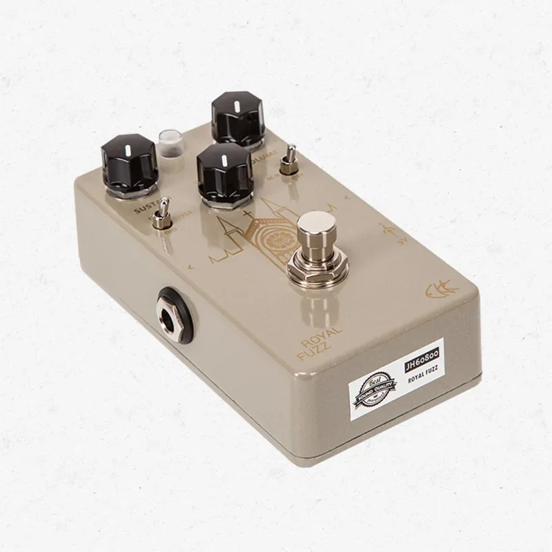 CKK Royal Fuzz A Modern Fuzz Distortion Guitar Effect Pedal Electric Effects Guitar Parts Accessory CKK CL107