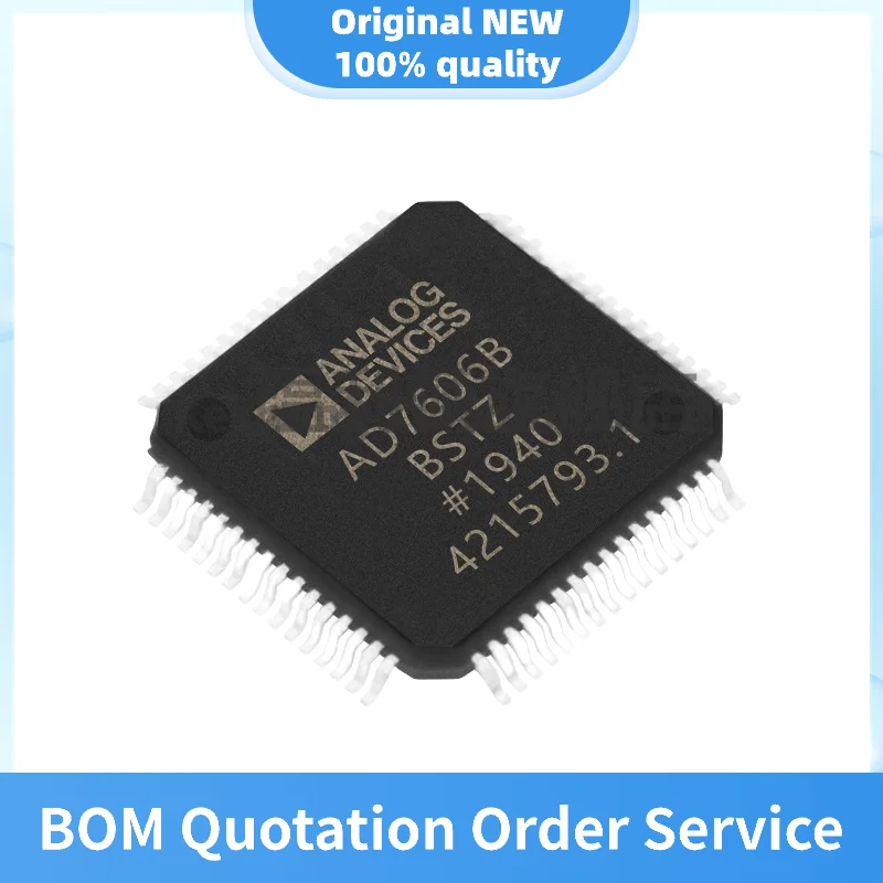 AD7606BBSTZ AD7606B LQFP-6 ADC - Analog-to-digital converter IC chip