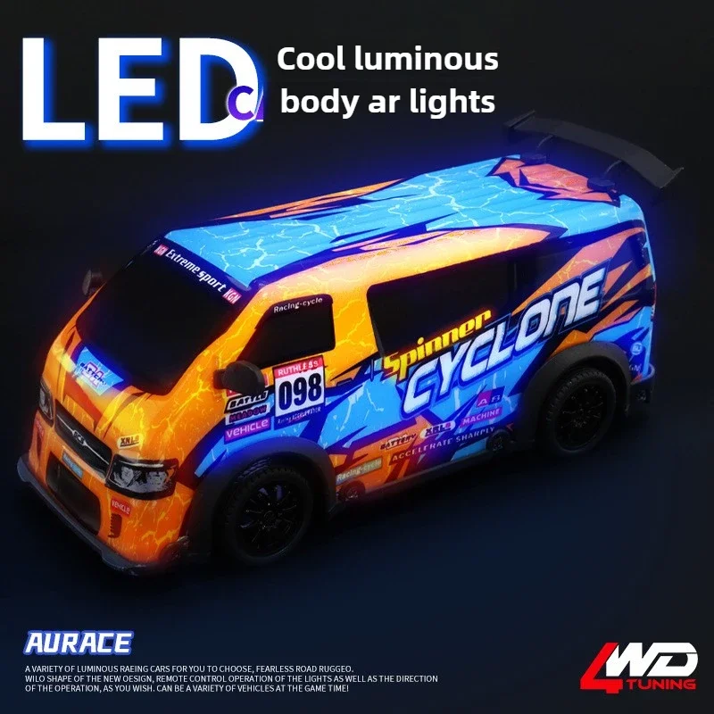 kawaii 1:24 high-speed 4WD rc drift car,cool light sticker,19cm mini rc cars,electric car model,remote control car,monster truck