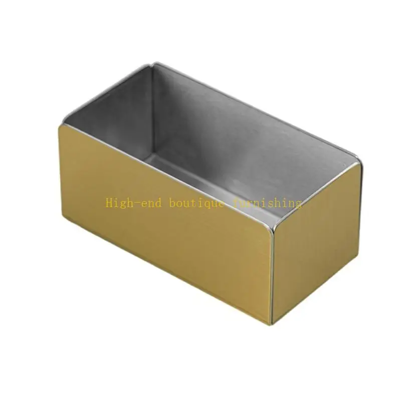 

L9NB 304 Stainless Steel Sugar Packet Holder Kitchen Cabinet Coffee Capsules Case Teas Storage Box for Home or Office Use