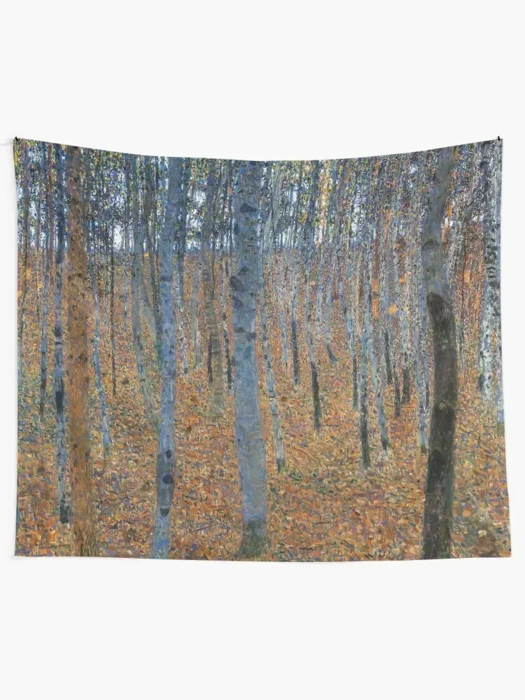 Gustav Klimt - Beech Grove Tapestry Room Decor For Girls Carpet Wall Decoration Home Tapestry