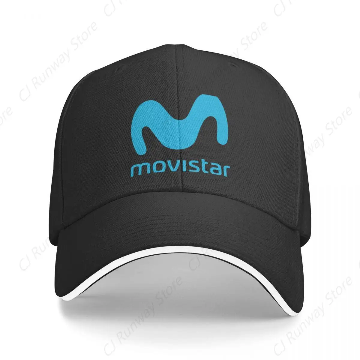 Movistar Design Baseball Cap Dropshipping Summer Hats Visor Black Hat Men'S Women'S