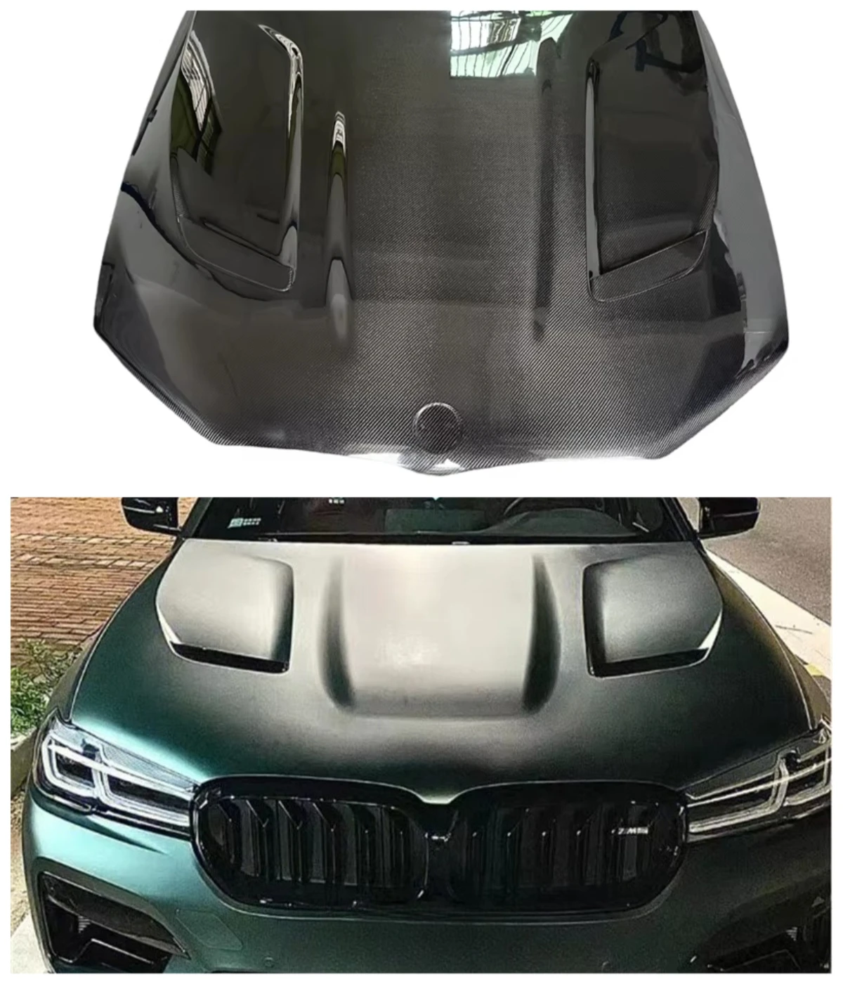 

High Quality Carbon Fiber Engine Hood Suitable for BMW G30 G38 F90 M5 CS Classic Automotive Components New Engine Hood