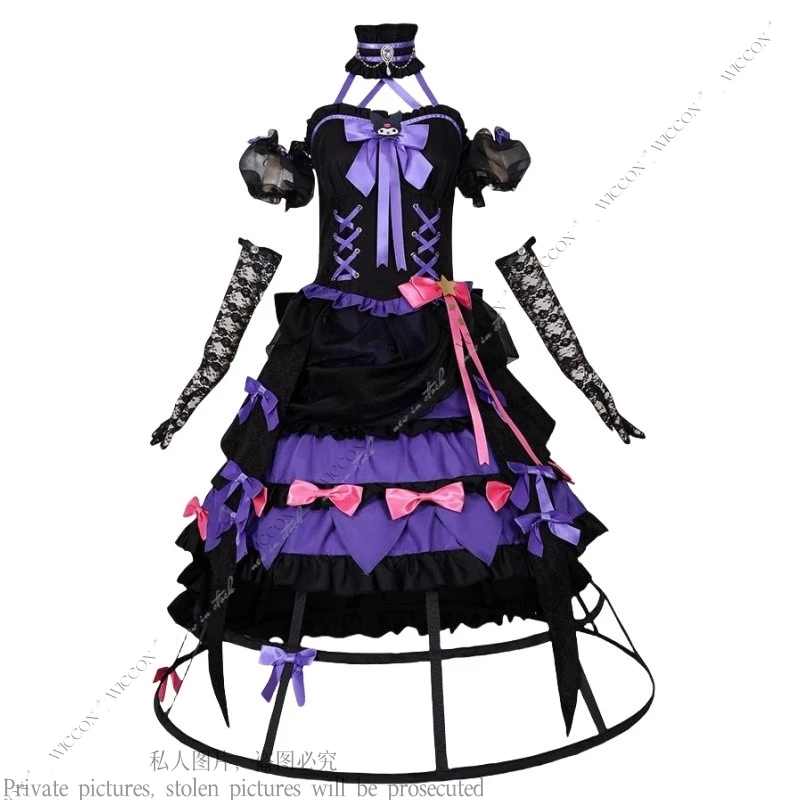 Bloody Queen Mary Game Identity V Cosplay Costume New Skin Gothic Lolita Dress Headwear Wig Halloween Party Carnival Outfits