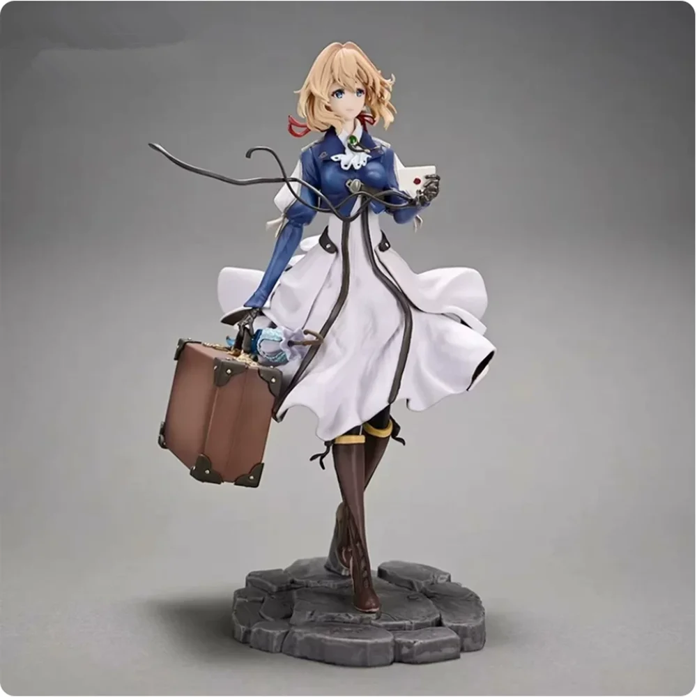 

Violet Evergarden Anime Figurine - PVC Model Collection Statue Beautiful Girl Eternal Garden PVC Collectible Toy