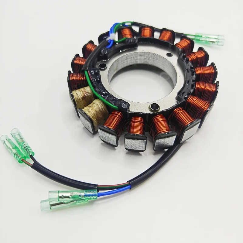 

6AH-85510-00 Статор в сборе для 4-тактных лодочных моторов Yamaha 15 л.с. и 20 л.с. для бензиновых подвесных лодочных двигателей