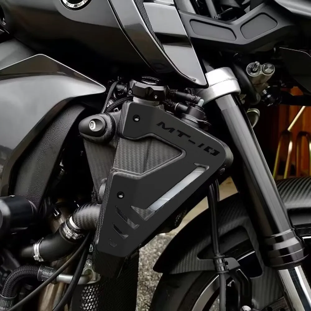 

For YAMAHA MT10 MT-10 MT 10 FZ-10 2015 2016 2017 2018 2019 2020 Motorcycle Accessories Radiator Side Protector Cover Plate Guard