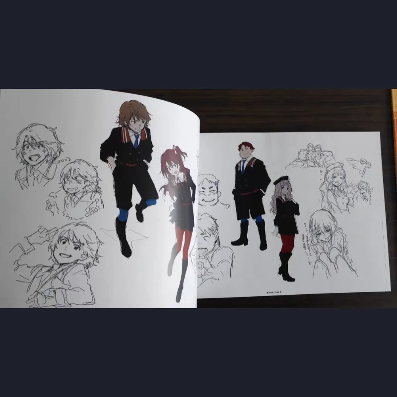 DARLING in The FRANXX Darli-fra Artbook Concept Art Collection DIF Storyboard Animation Artwork Line Art Full-Color Anime Manga