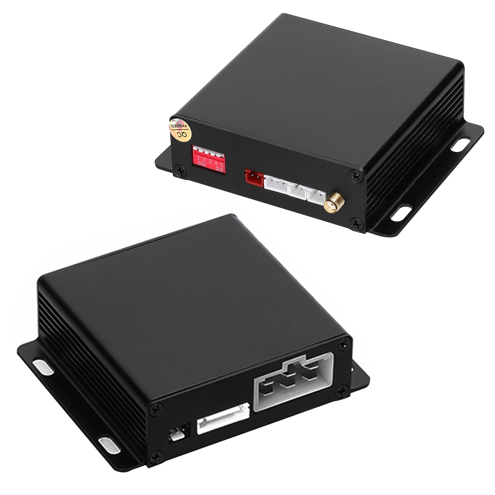 12V Car Anti-Theft Alarm Remote Starter System PKE Keyless Entry Central Lock Kit with Remote Controller Push Button Starts/Stop