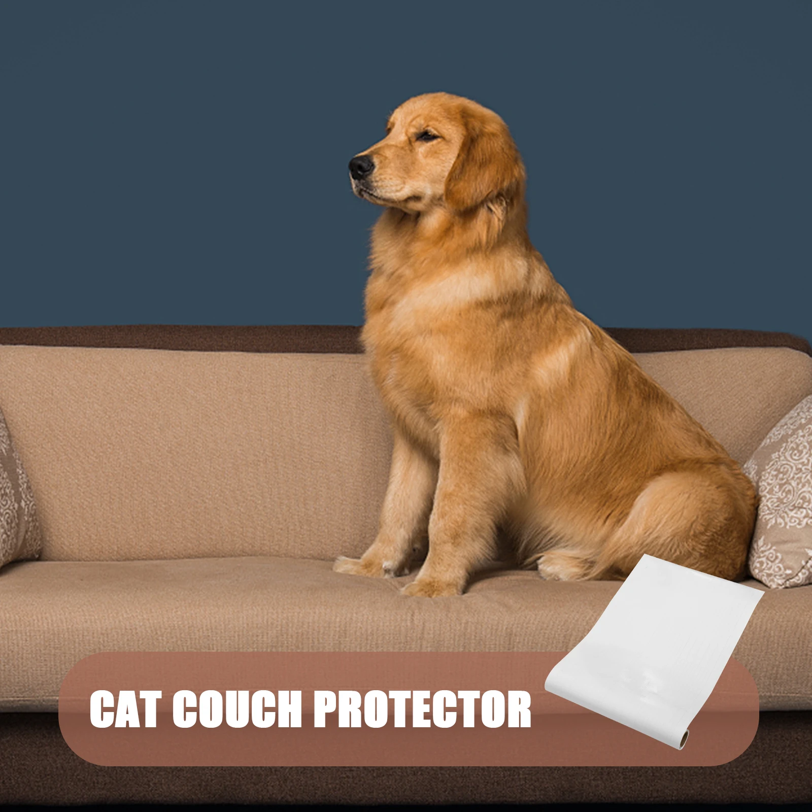 

Anti-cat Scratch Protective Film Scratching Guard for Furniture Replaceable Protector Pet Sofa from Couch Claws Sticker