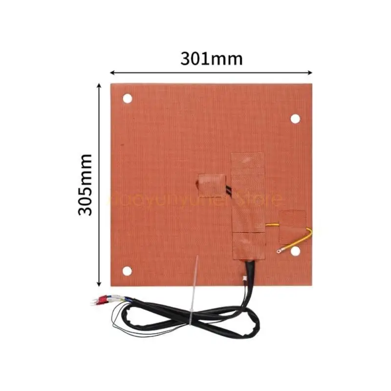 

P9JB Импортированная нейлоновая ткань нагревательная нагрева эффективно и даже нагреваемое нагревание нагрева для 3D -принтера.
