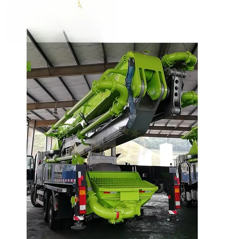 32m Truck Mounted Boom Pump Concrete Pump Truck Construction Machinery High Efficiency Ready Mix Concrete Pump Truck Equipment