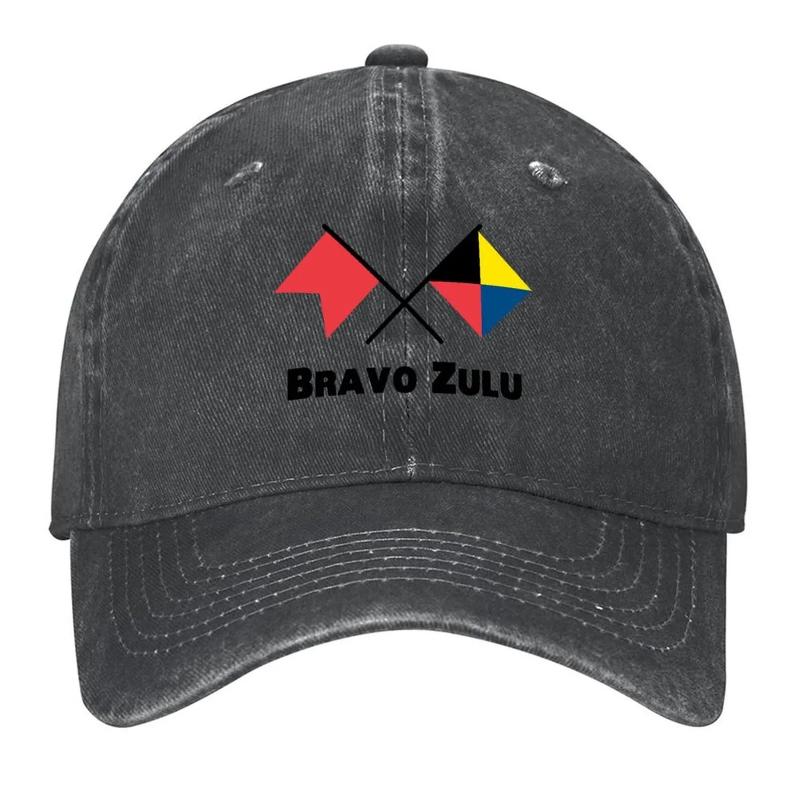 

Bravo Zulu Signal Flags Baseball Cap New In The Hat derby hat custom caps Hat men Men's Caps Women's