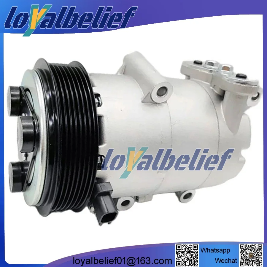 AC Compressor For John Deere Komatsu Excavator 7512875 4436025 447220-4052 447220-4053 4472205506 4431081 44722040 4472205506