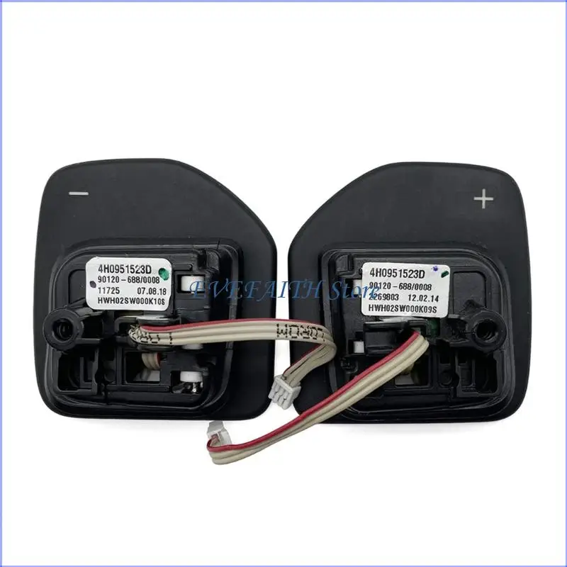 

124B 2 шт. безопасное рулевое колесо сцепления с фокусировкой, безопасность вождения 4H0951523D 4H0951523E