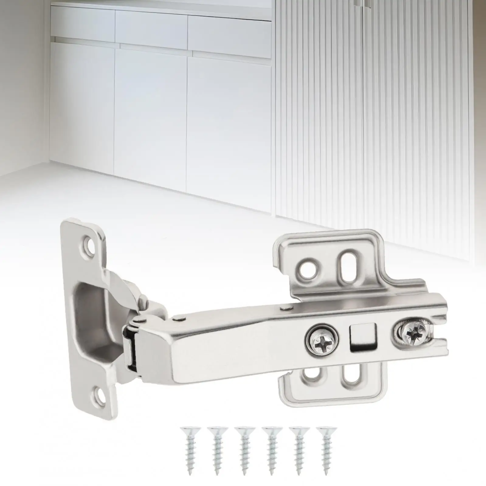 45 Degree Hinge Hydraulic Damper for Special Corner Door Soft Closing Hinges for Cabinet  Cupboard Wardrobe Folding Angular Door