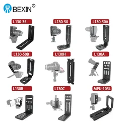 BEXIN Universal Vertical Shot Quick Release L Plate 1/4