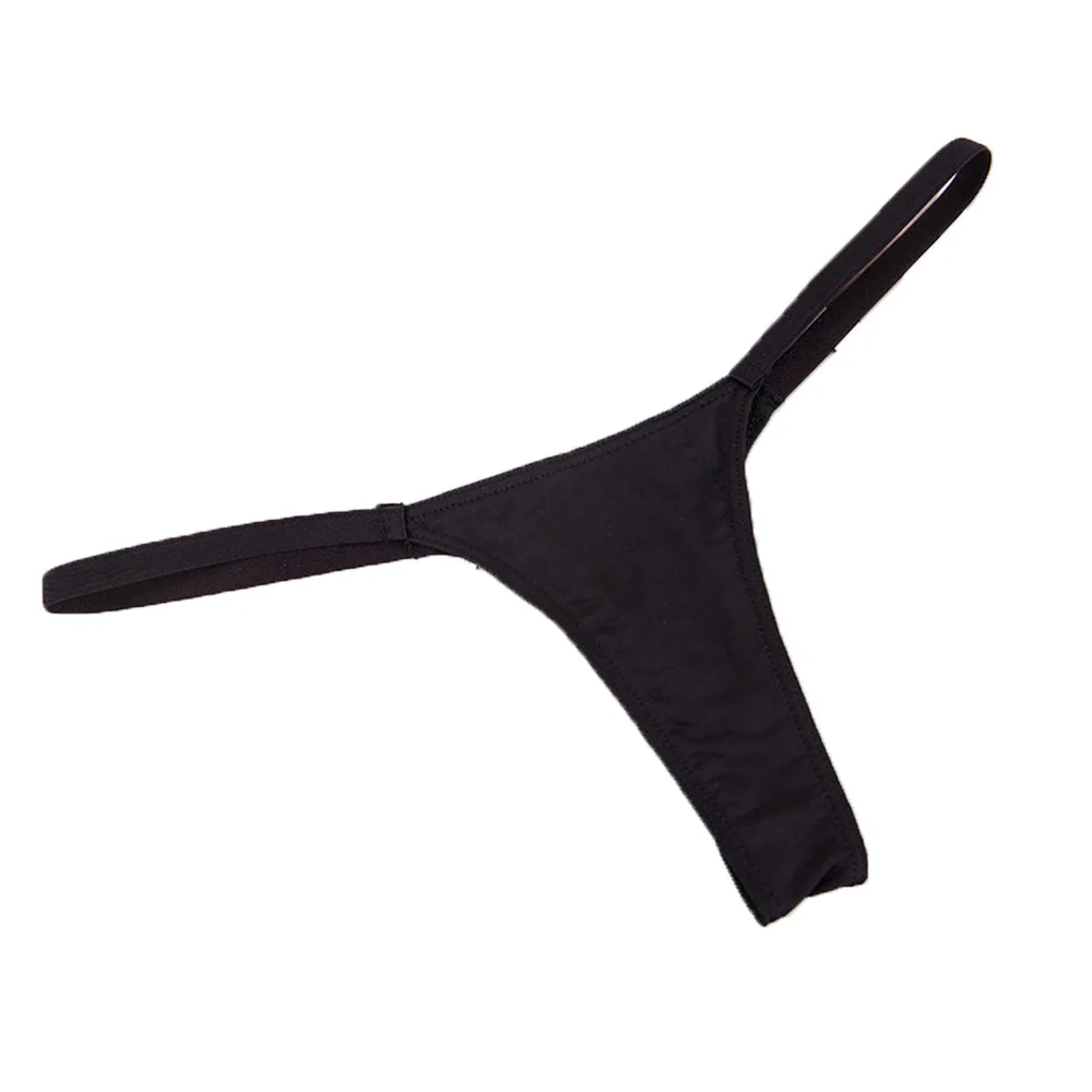 Majtki damskie typu T-back z niskim stanem, elastyczne, bawełniane, stringi, seksowna bielizna, stringi typu G-string.
