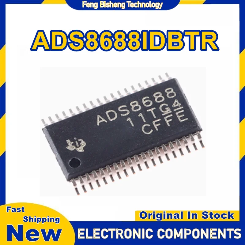

5 шт. ADS8688IDBTR ADS8688 TSSOP-38 16-битный аналого-цифровой преобразователь IC чипсет Новый на складе