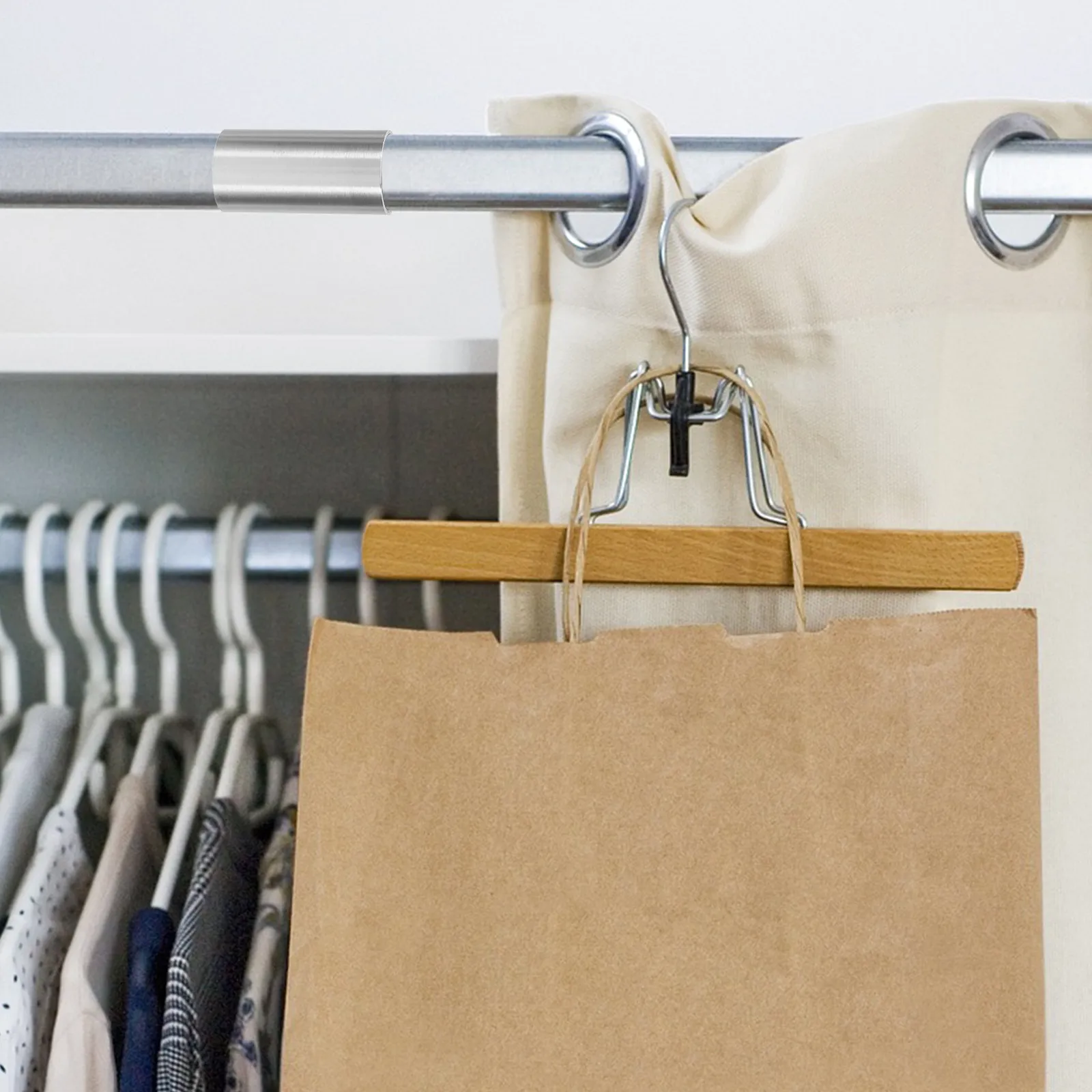 

4 шт. соединительных элементов из нержавеющей стали для круглых труб, прямой фитинг для перил, надежное решение для соединения труб для самостоятельной установки