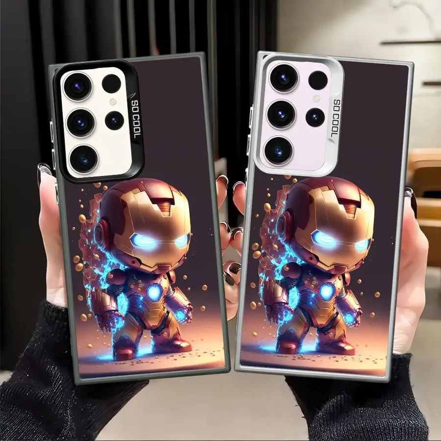 Iron Man Phone Cover Case for Samsung Galaxy S25 S22 S23 S20 Plus Note 20 Ultra S25Edge S21 S23 Ultra S24 FE marvel