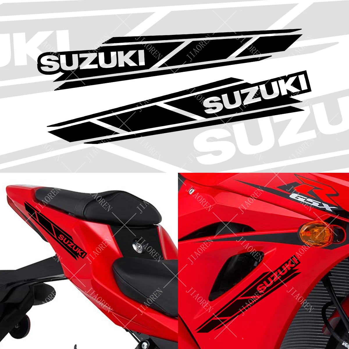 Vinyl Suzuki Sticker Logo Motorcycle Tank Helmet Decal Gsxr 600 750 1000