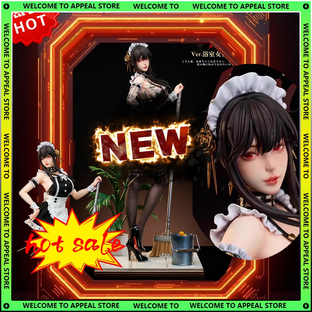 

New 32cm Yor Forger Figures SPY×FAMILY Anime Figures sexy maid PVC Statue Collection Model Desk Ornament Boys Birthday Gift Toys