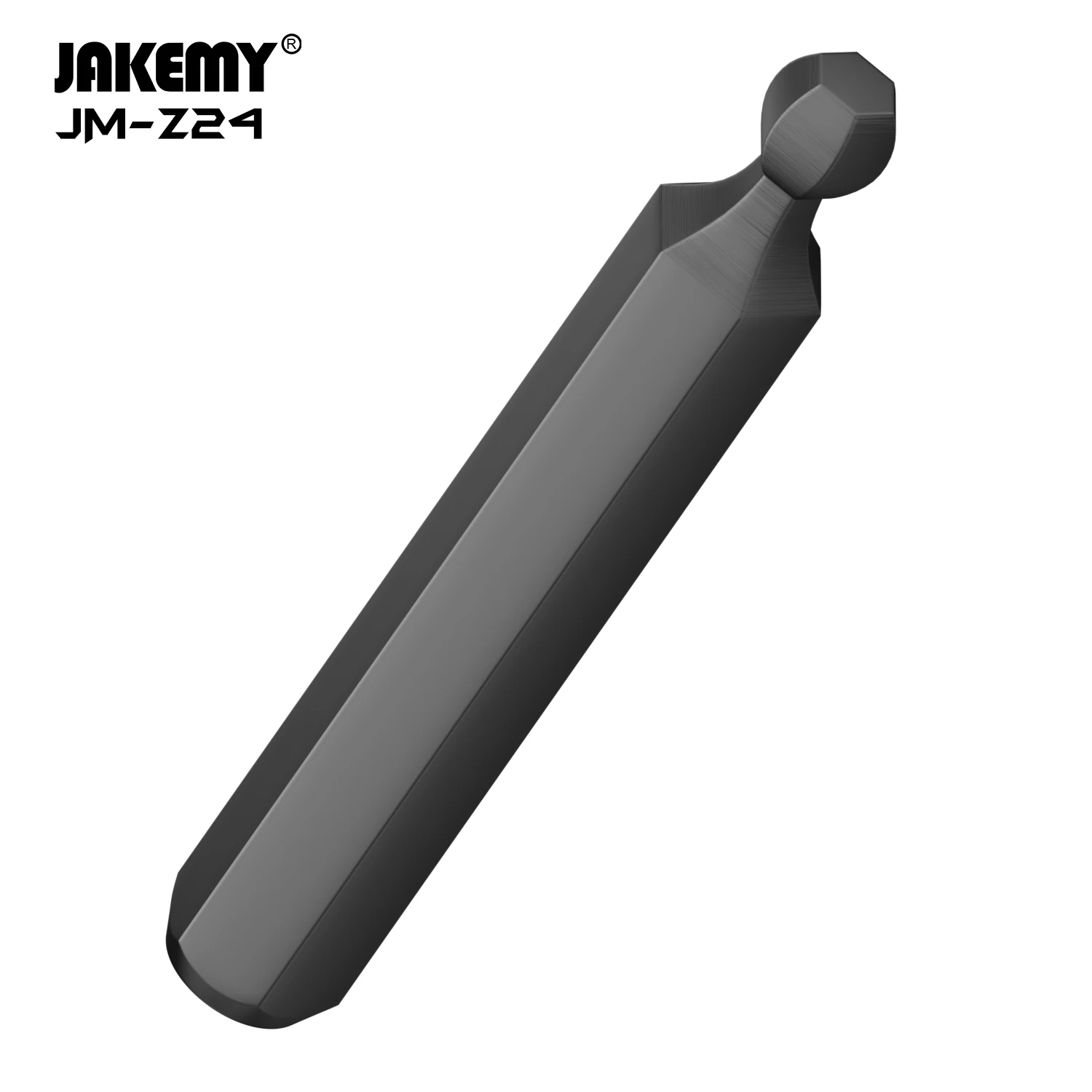 JAKEMY 6PCS HEX BALL BIT Chrome Finished Torx Screw Head Steel Handle for DIY & Industrial Use