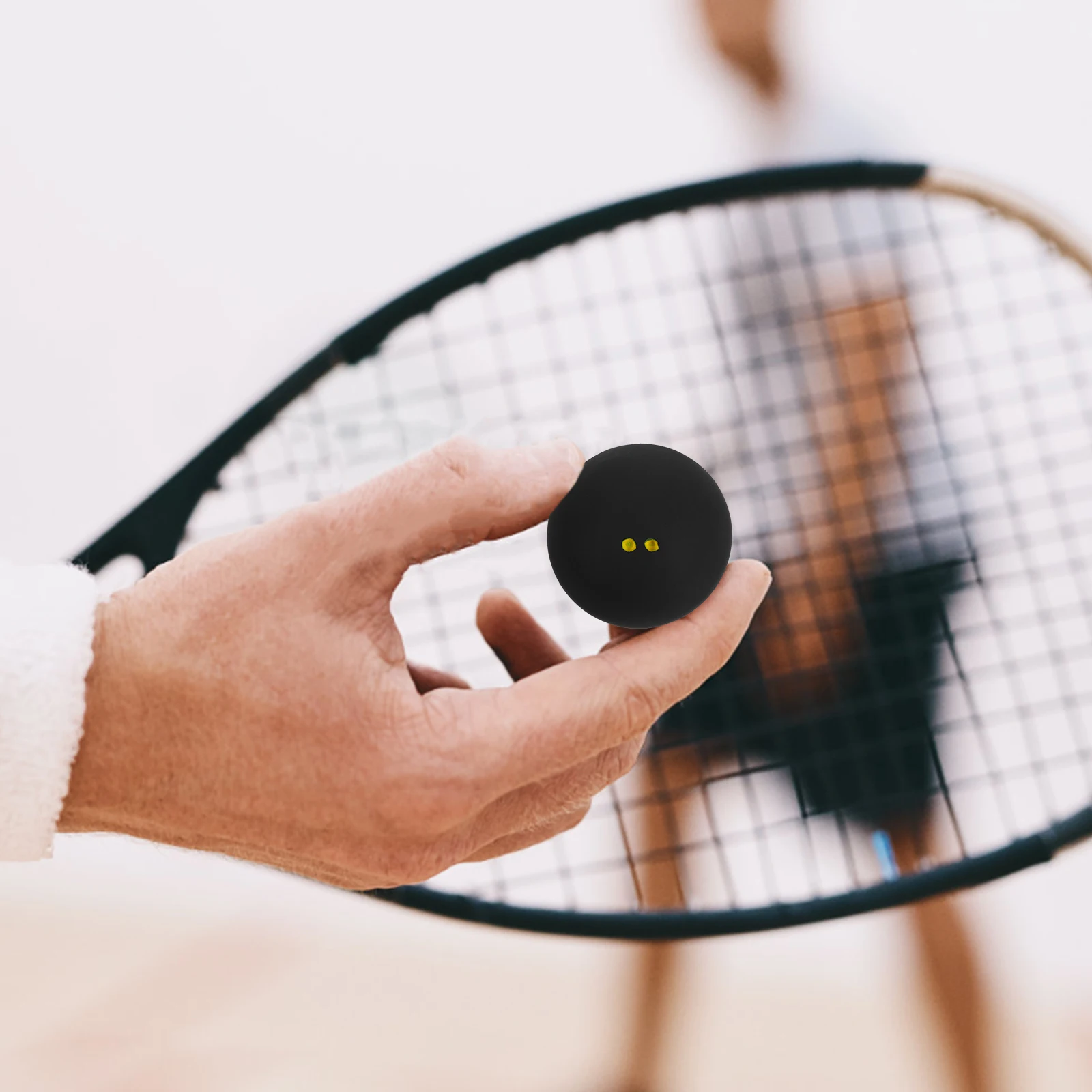 

Universal Squash Baseball Double Indoor Flexible Racket Rubber Bounce Balls