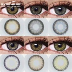 EYESHARE 1 Pair Color Contact Lenses for Eyes Blue Eye Color Lenses Natural Colored Pupils for Eyes Green Lenses Eye Contacts