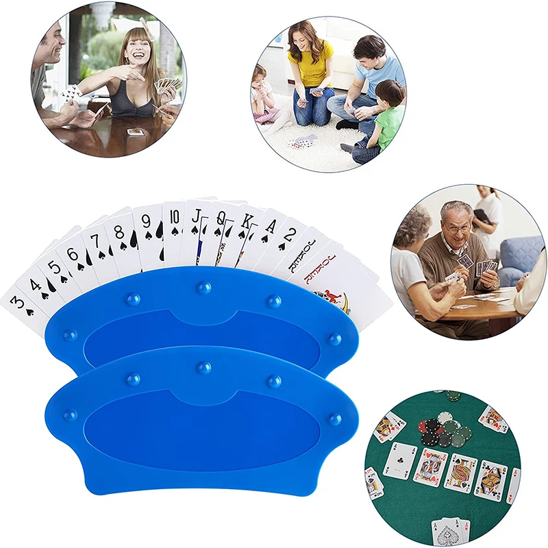 New Poker Seat Playing Card Stand Playing Card Holders Lazy Poker Entertain Game Playing Cards Base Game Organizes Hands