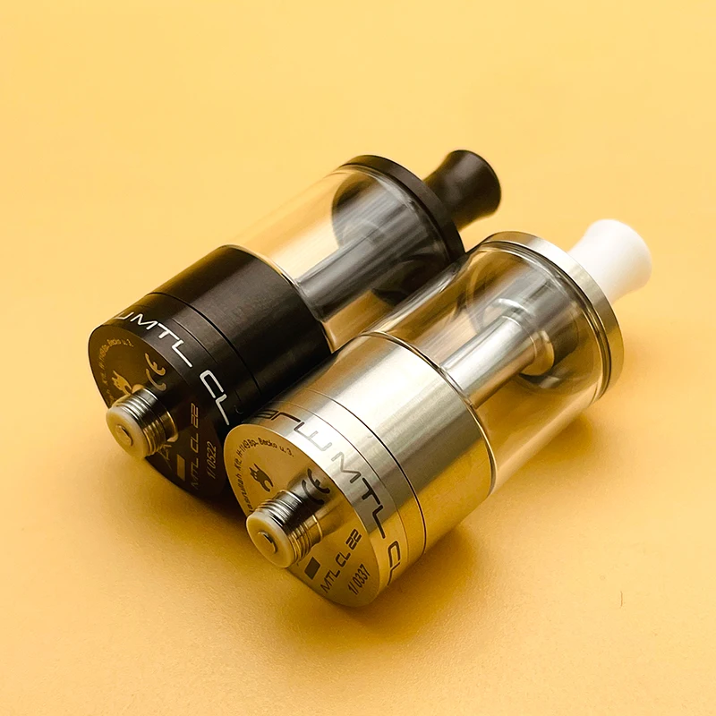 DSX Dvarw Single Coil Rebuildable Tank Atomizer, MTL CL RTA, Atomizador Vape com 11 Air Inserts, 2 ml, 3 ml, 5ml, 316ss, 22mm