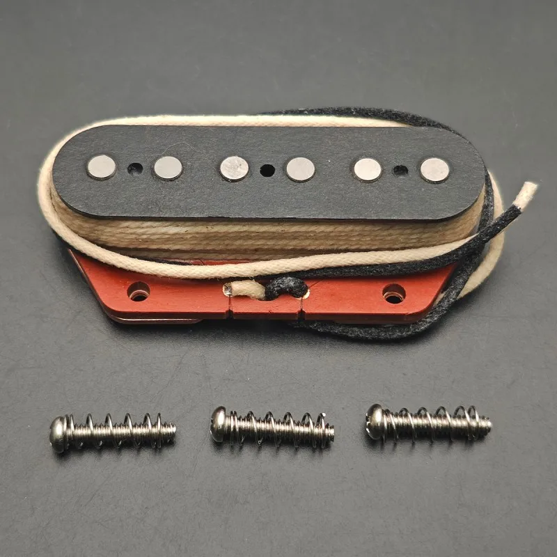ألنيكو 5 TL لاقط جسر الجيتار مع بكرة من الألياف الحمراء 6.5K لهجة عتيقة للجيتار الكهربائي TL #5