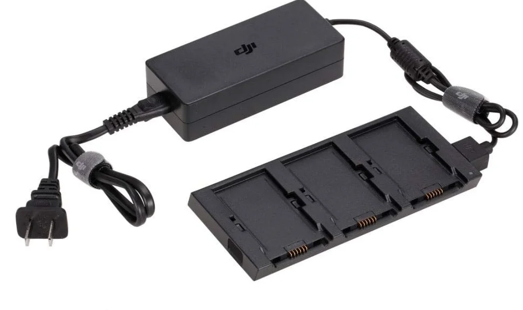 Original battery charger & hub for DJI Spark battery with 3 channels