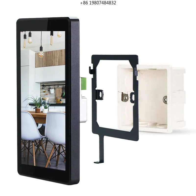 

Password Unlock Intelligent Touch Screen Panel Wi-Fi Enabled 2026 New 5.5'' Android 14 Business Information Display Screen