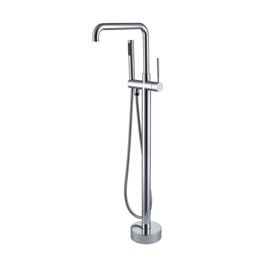 Freestanding Bathtub Faucet with Hand Shower