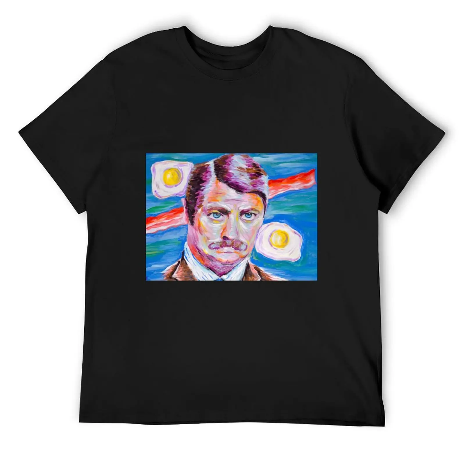 Ron Swanson T-Shirt shirts graphic tees graphic t shirt vintage fitted t shirts for men