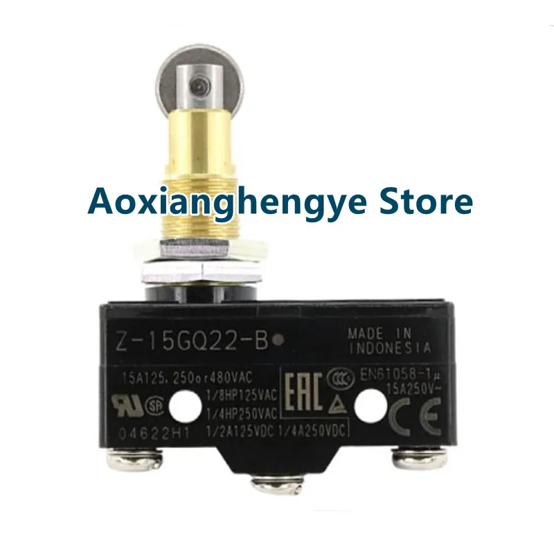 1PCS Microswitch Z-15GQ22-B with roller limit switch elevator brake detection limit Original genuine product