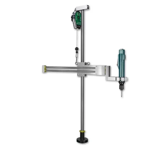3D vertical auxiliary screwing force arm Wind batch electrode support reducing force folding push-pull balance arm