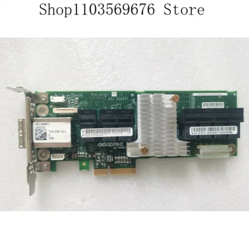 For Adaptec AEC-82885T 2283400-R 12Gbs SAS 36 ports expansion card adapter 00LF095